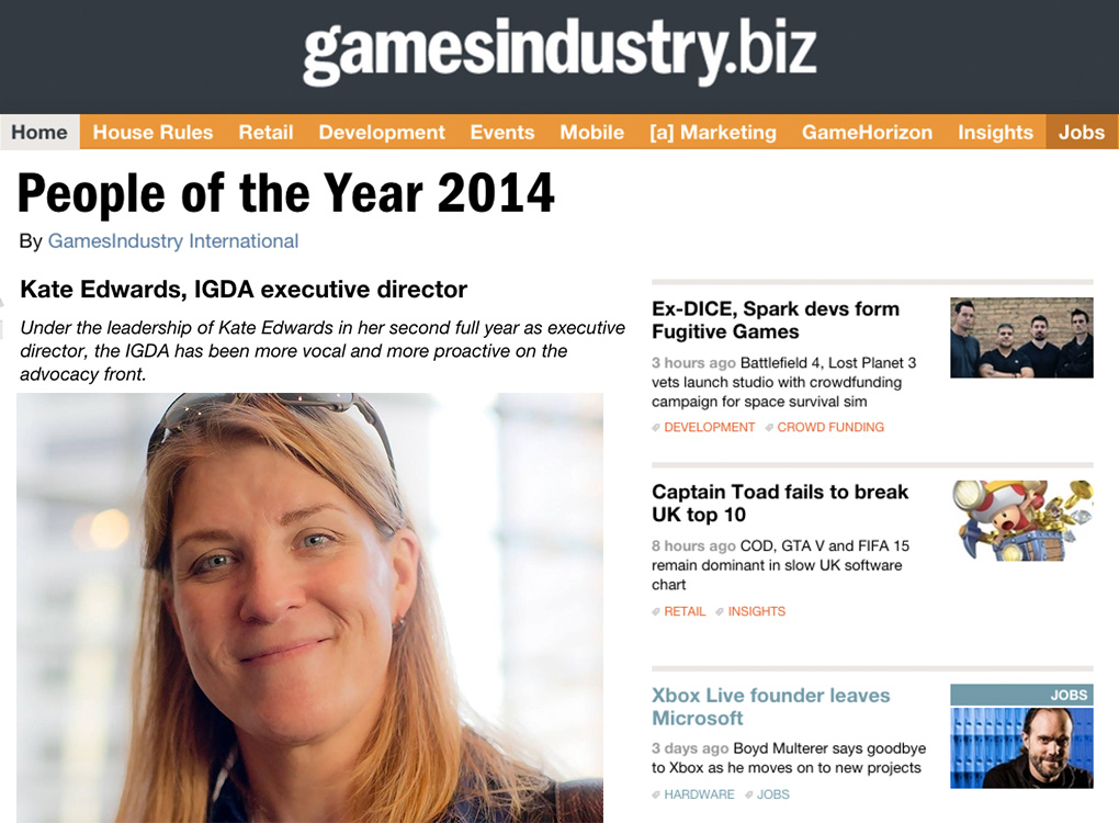 People of the Year IGDA blog