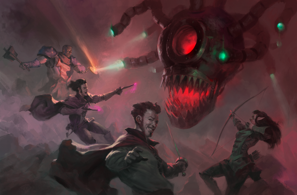 A Mechanical Beholder Bonanza by Tyler Jacobson