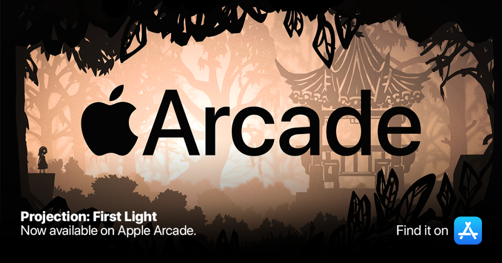 Projection First Light Apple Arcade Logo