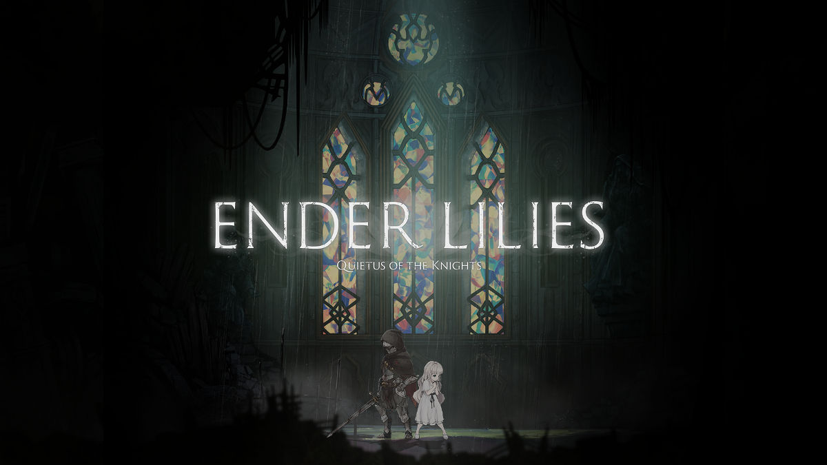 ENDER LILIES: Quietus of the Knights key art with logo