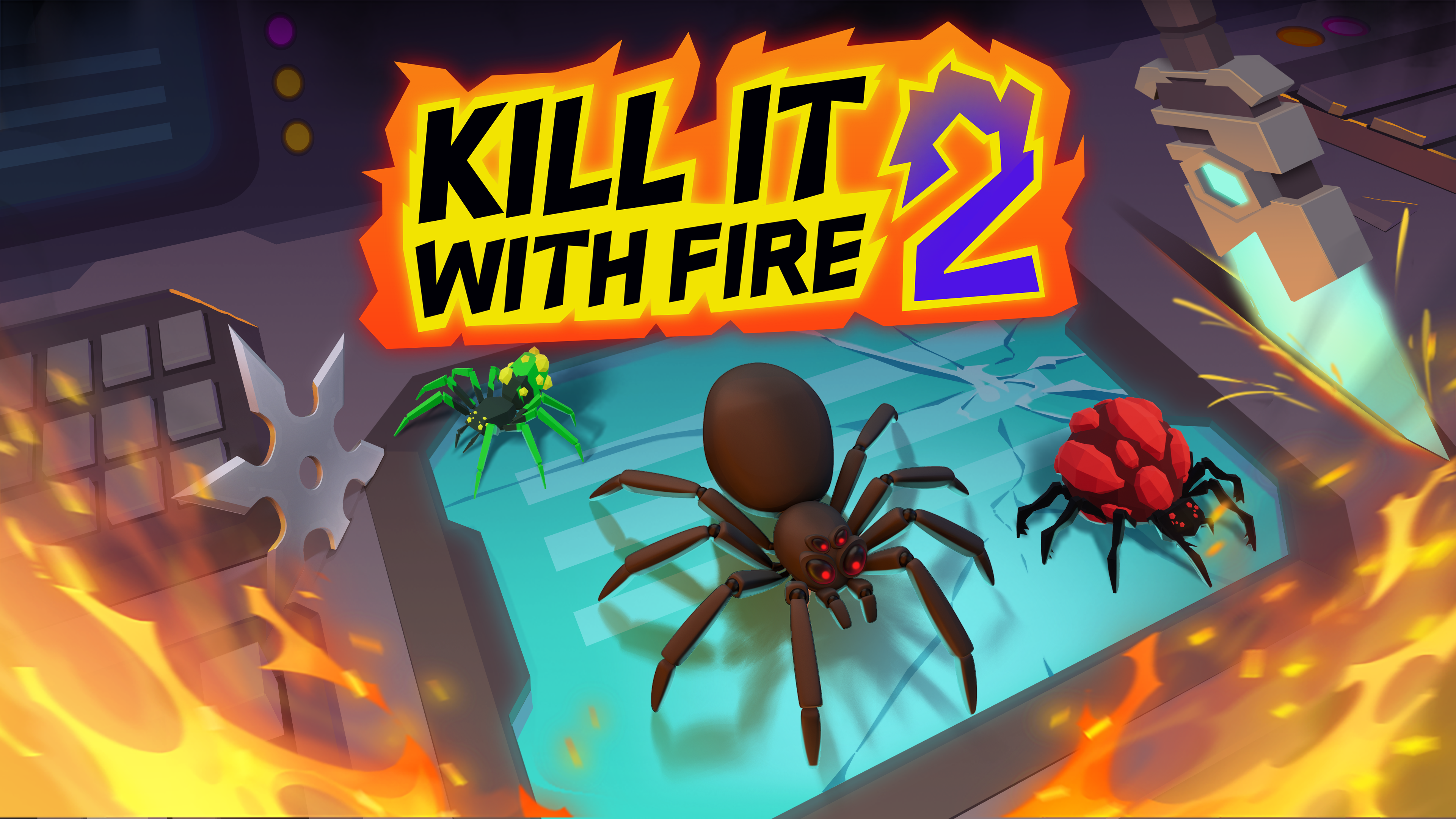 More Spiders, More Fire! PCGamesN Highlights the Latest Demo of